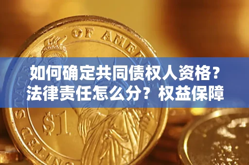 济南如何确定共同债权人资格？法律责任怎么分？权益保障技巧揭秘！