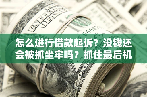 济南怎么进行借款起诉？没钱还会被抓坐牢吗？抓住最后机会！