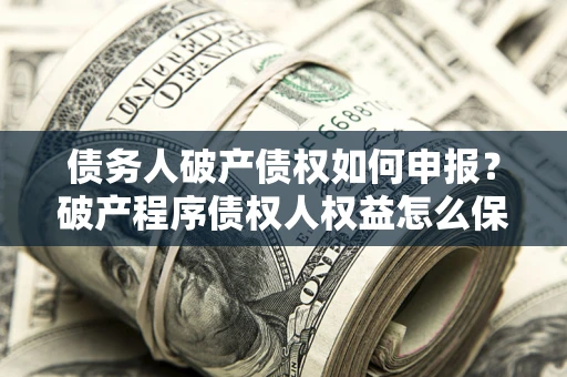 济南债务人破产债权如何申报？破产程序债权人权益怎么保障？