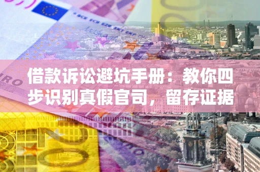 济南借款诉讼避坑手册：教你四步识别真假官司，留存证据不踩雷